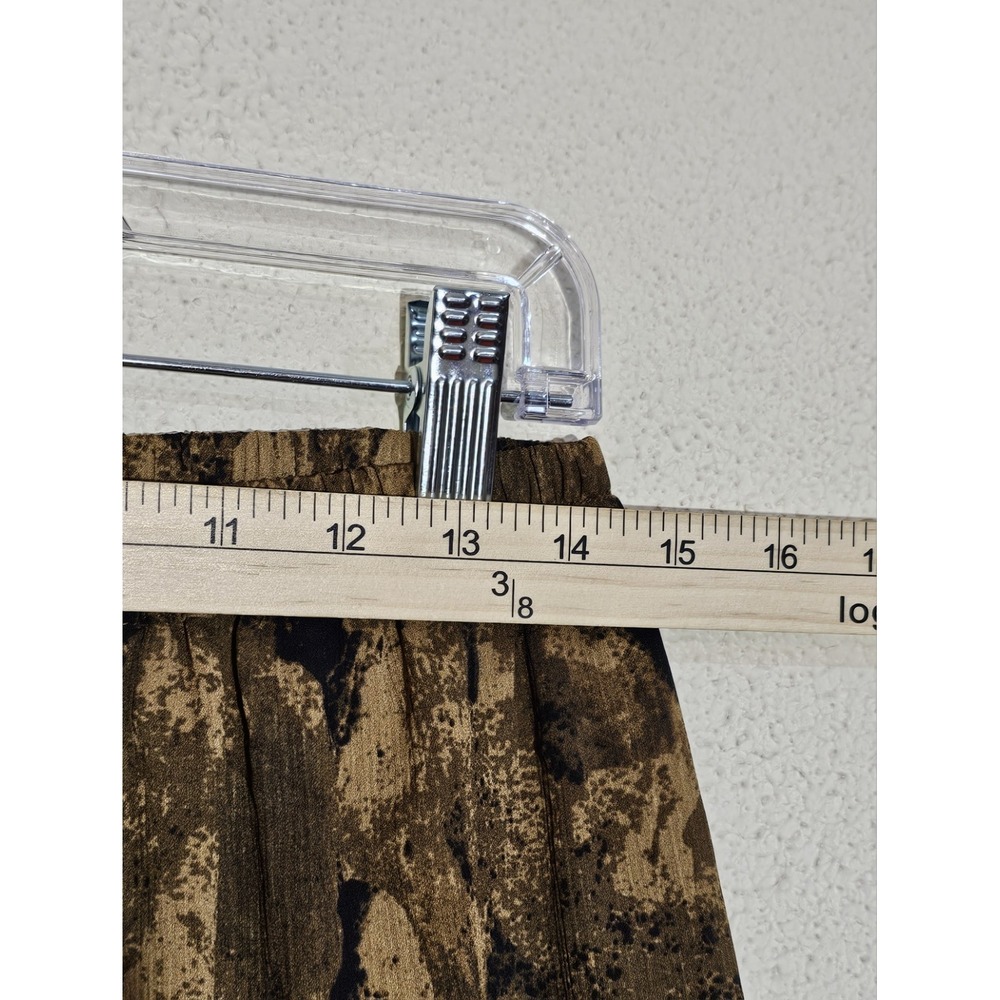 Linea‎ By Louis Dell'olio Sm Earthtone Teired Midi Skirt Flowy Boho Fairy Grunge - Picture 11 of 11